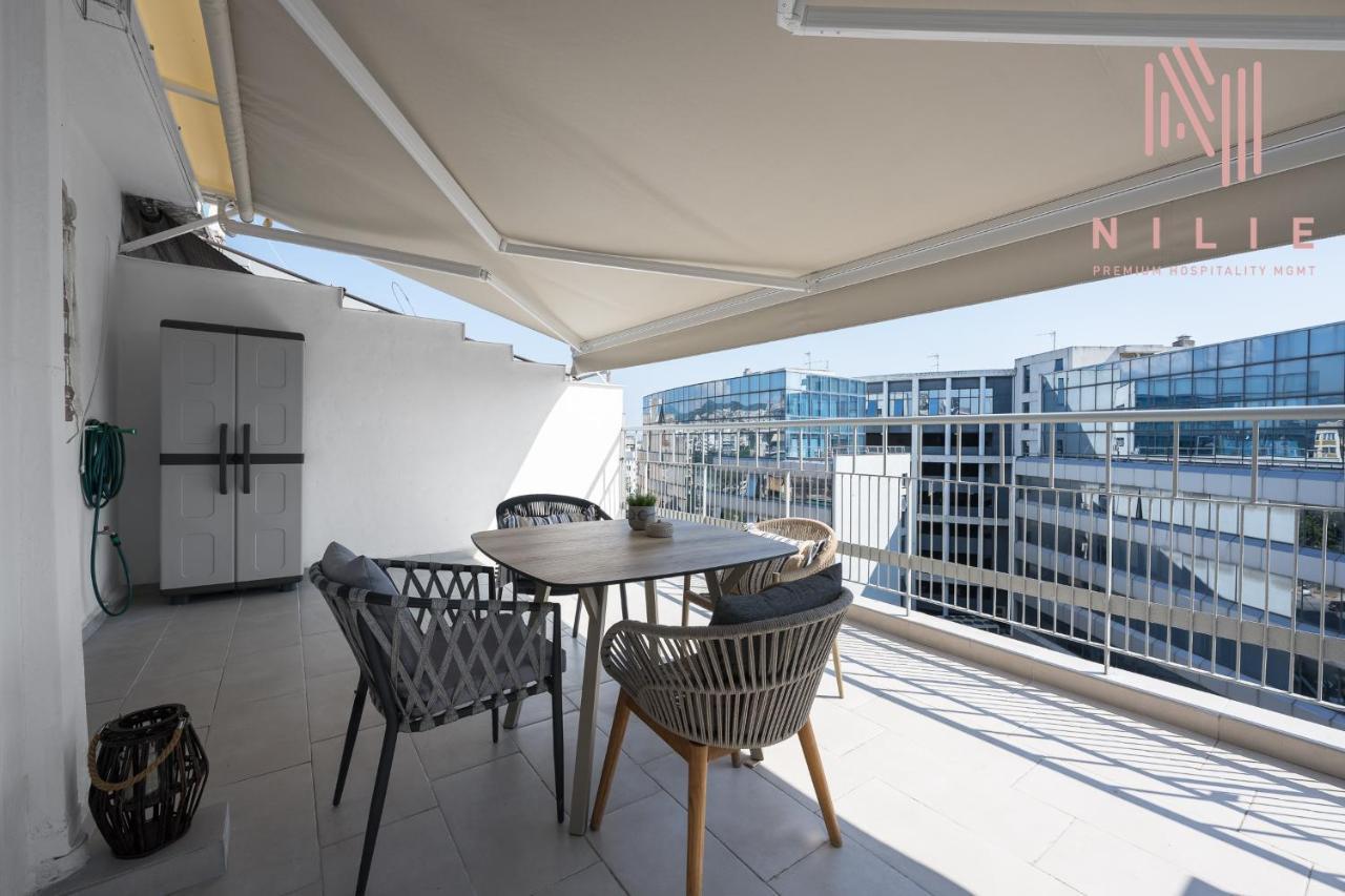 Penthouse Level 7, Nilie Hospitality Mgmt Appartement Thessaloniki Buitenkant foto